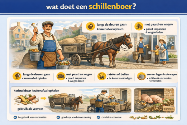 Wat doet een schillenboer